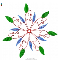 Flower Embroidery Stitch 42